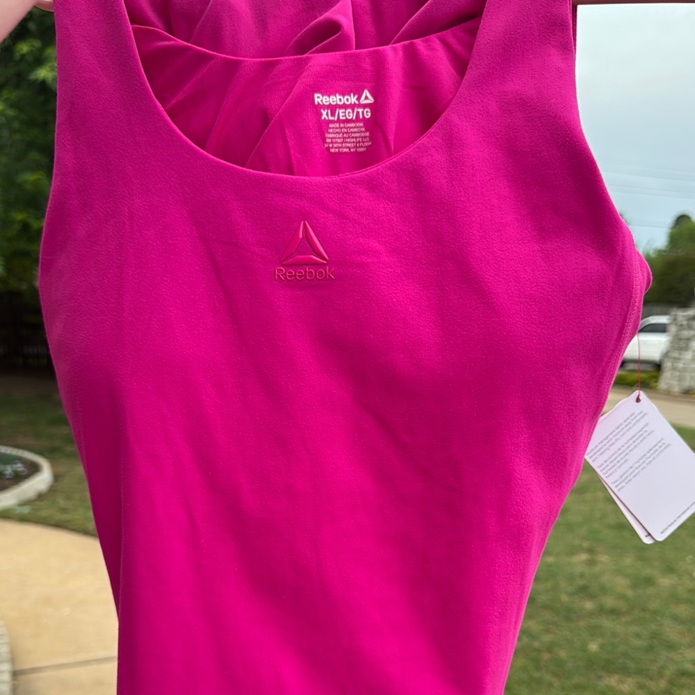 Reebok Women's Pink Tank Top and Skirt Set